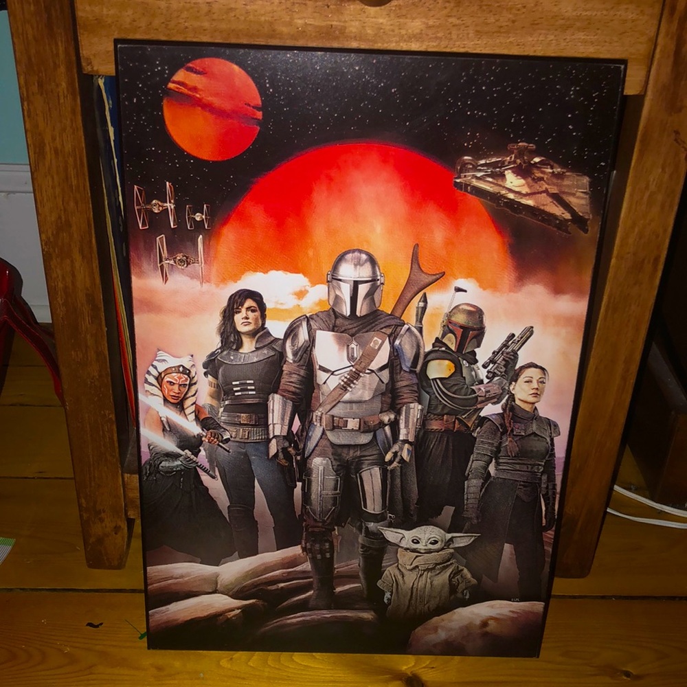 StarWars Wall Art (The Mandolorian)